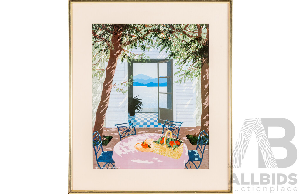 Richard Akerman (20th Century, British, 1942-2005), Fruits De Provence I & II, Original Vintage Colour Print, 66H x 56W cm (frames) (2)
