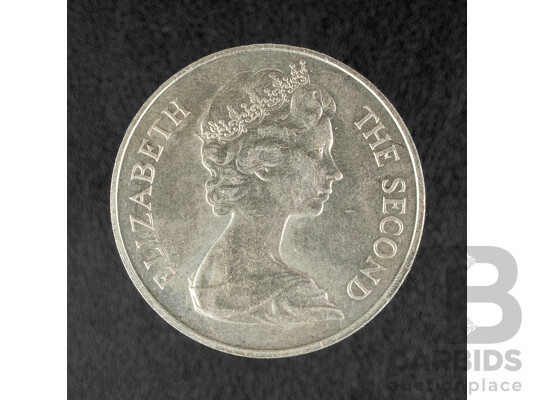 Saint Helena 1973 Silver Twenty Five Pence, 300th Anniversary of St Helena .925