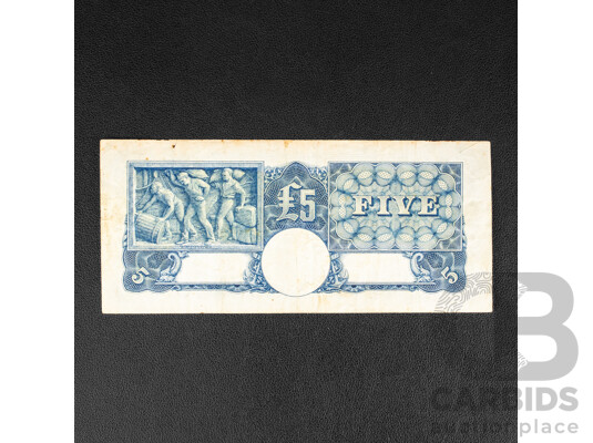 Australian 1941 Five Pound Note, Armitage/McFarlane R46