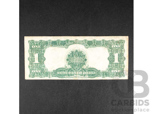 USA 1899 One Dollar Silver Certificate 'Black Eagle Note'
