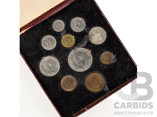Festival of Britain 1951 Ten UNC Coin Set