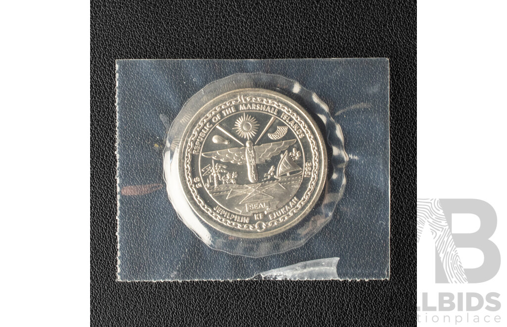 USA 1992 Five Dollar Coin, Battle of Midway