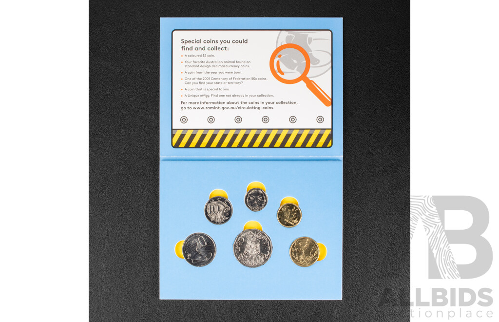 Three Australian RAM Treasures in Your Change Six Coin Sets