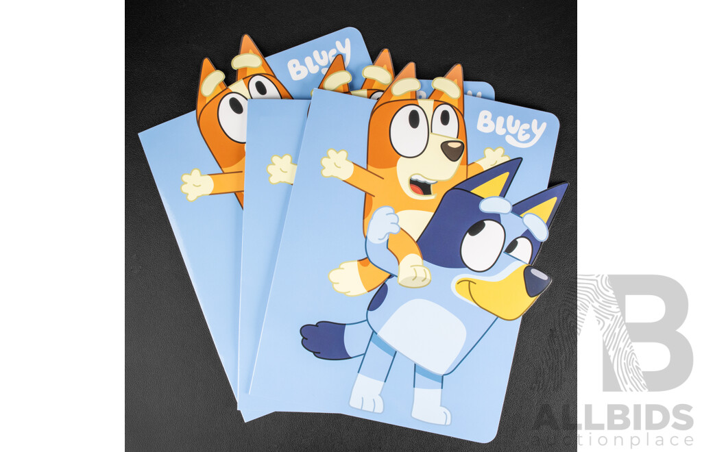 Three Australian 2026 Bluey Mint Stamp Packs
