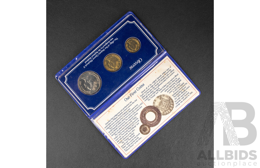 Australian 1988 Arnott's Three Coin Bicentenary Set