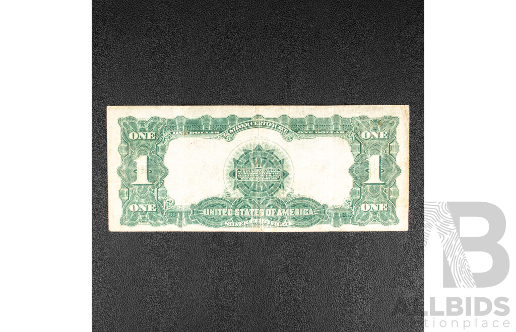 USA 1899 One Dollar Silver Certificate 'Black Eagle Note'