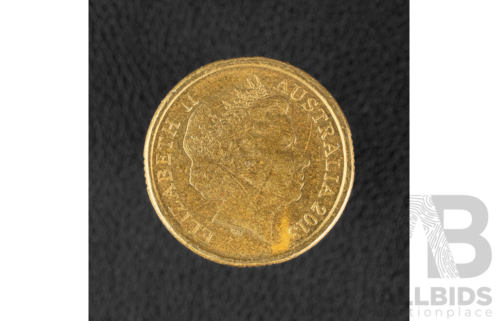 Australian 2013 Two Dollar Coin, 60th Anniversary QE2 Coronation