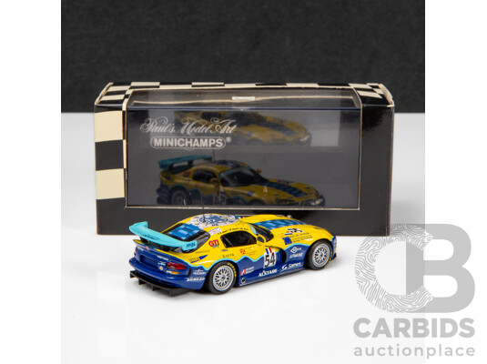 1662367 · Minichamps 1999 Dodge Viper GTS-R 24h LeMans Monteiro / Belmondo / Rostan #54 1:43 Scale Model Car