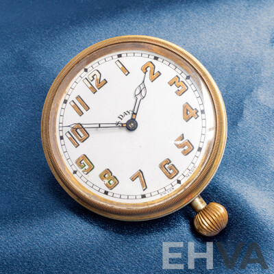 8 Days Brevet Swiss Made Travel Clock - (Circa 1910s - 1930s)