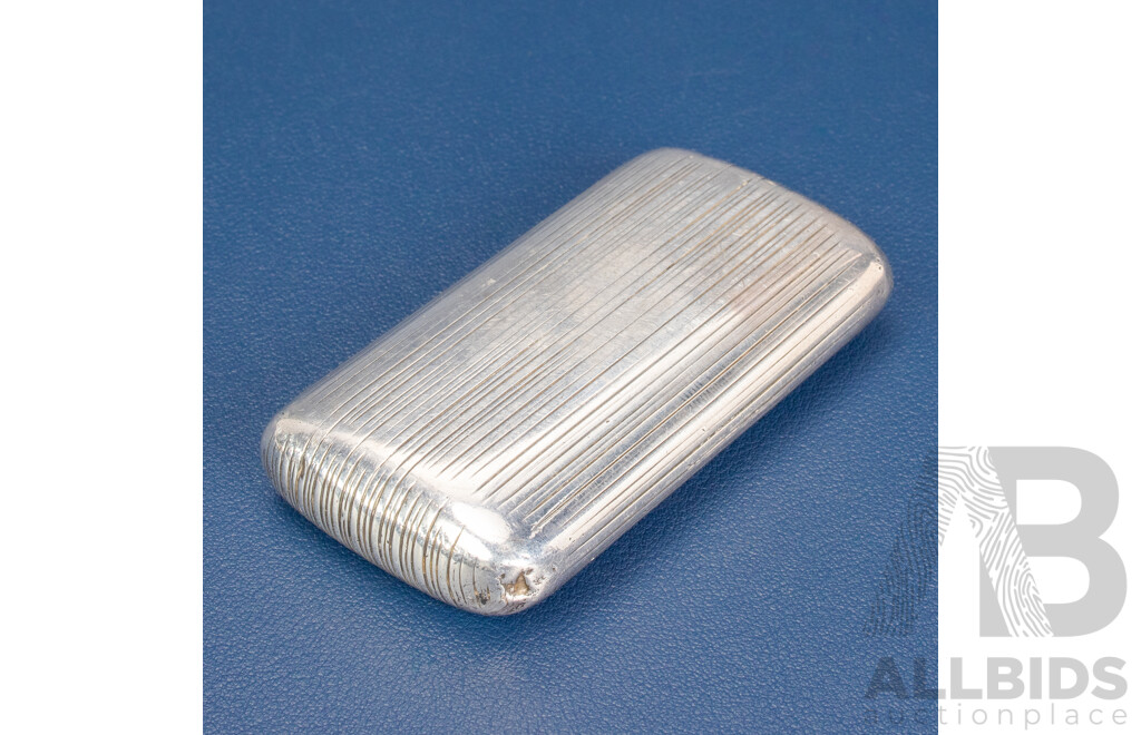 Antique Silver Snuff Box, George Ewings, London, 1806