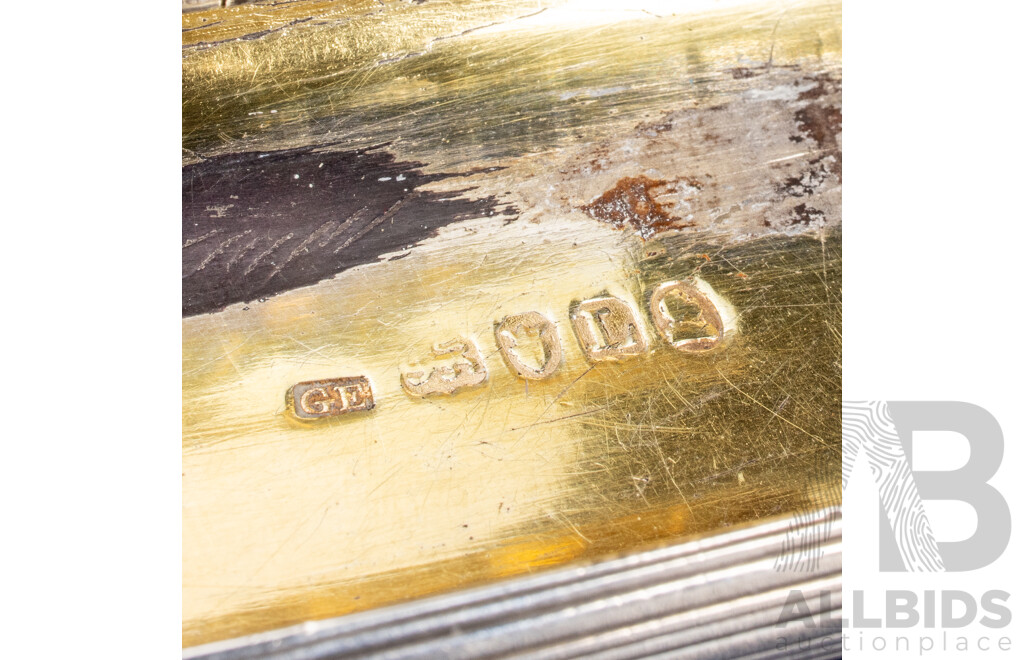Antique Silver Snuff Box, George Ewings, London, 1806