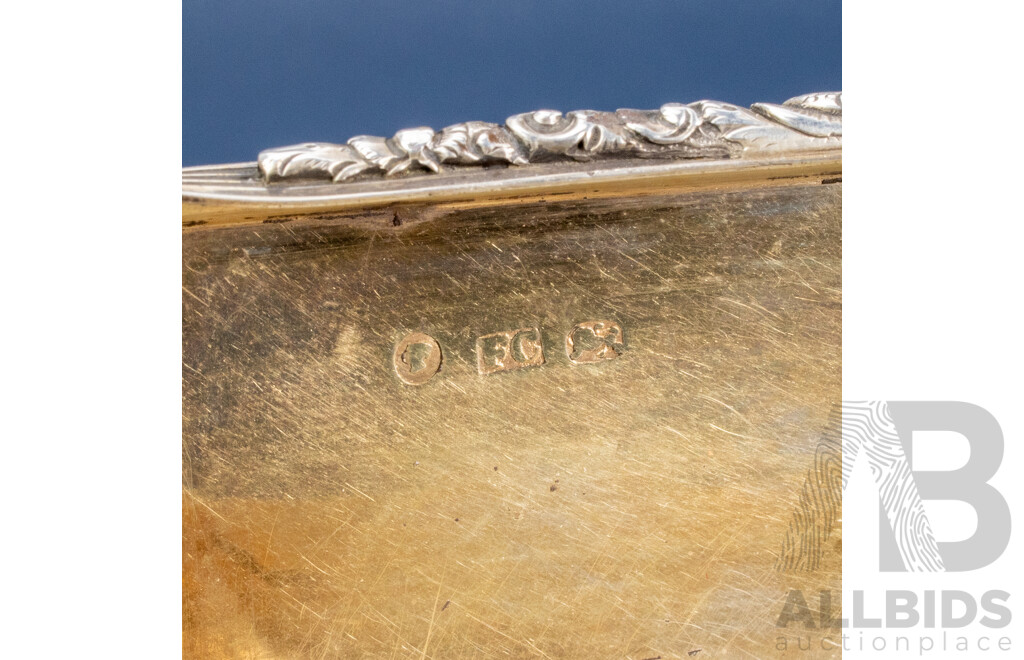 Antique Silver Snuff Box, Francis Clark, Birmingham, 1841