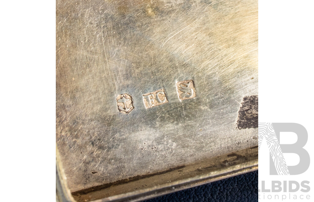 Antique Silver Snuff Box, Francis Clark, Birmingham, 1841