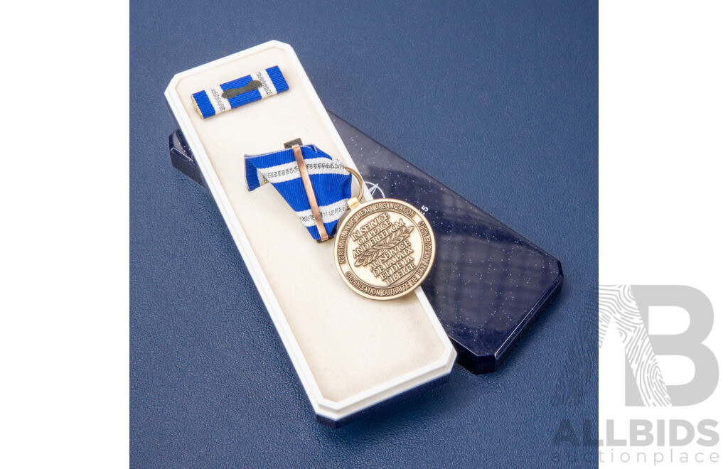 NATO Non Article Five ISAF Medal in Presentation Case