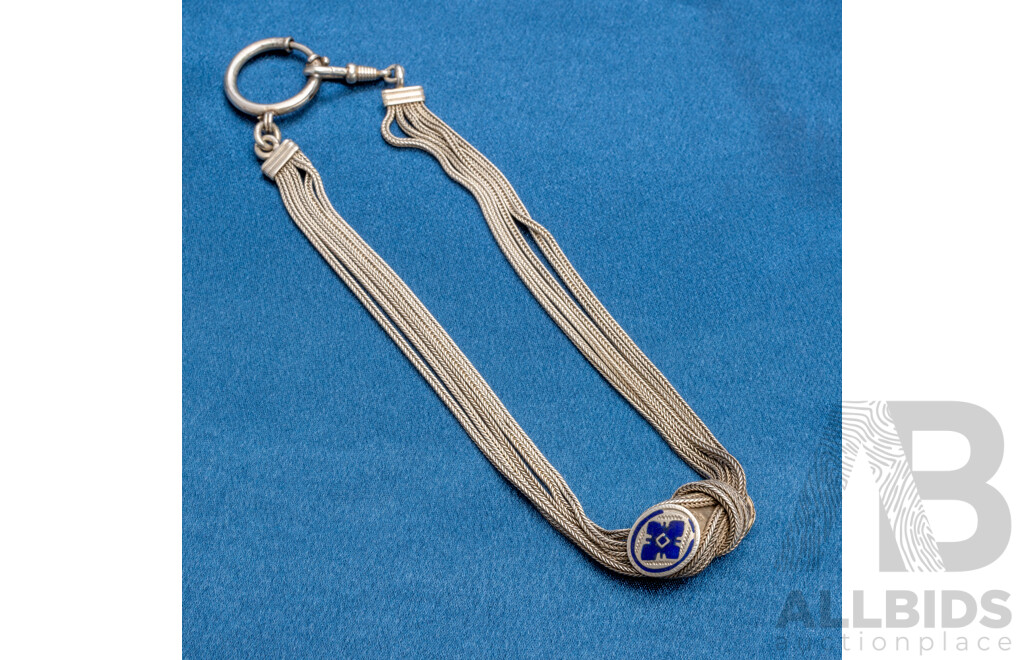 Silver Multi Strand Knot Chain