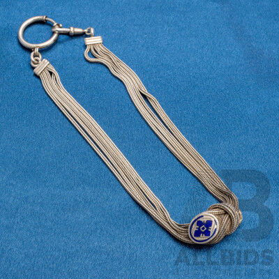 Silver Multi Strand Knot Chain