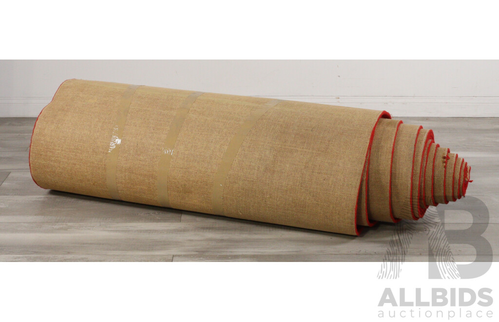 Massive Machine Made Acrylic Red Hallway Runner