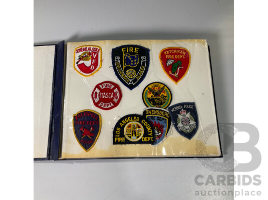 Large Collection of Service Patches Including From Police, Fire, Paramedic Department