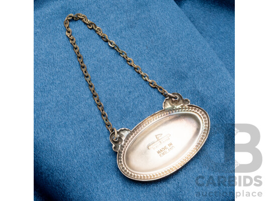Vintage Silver Plaque From ANZ Bank, 1957