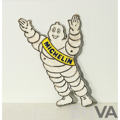 Cast Iron Michelin Man Sign