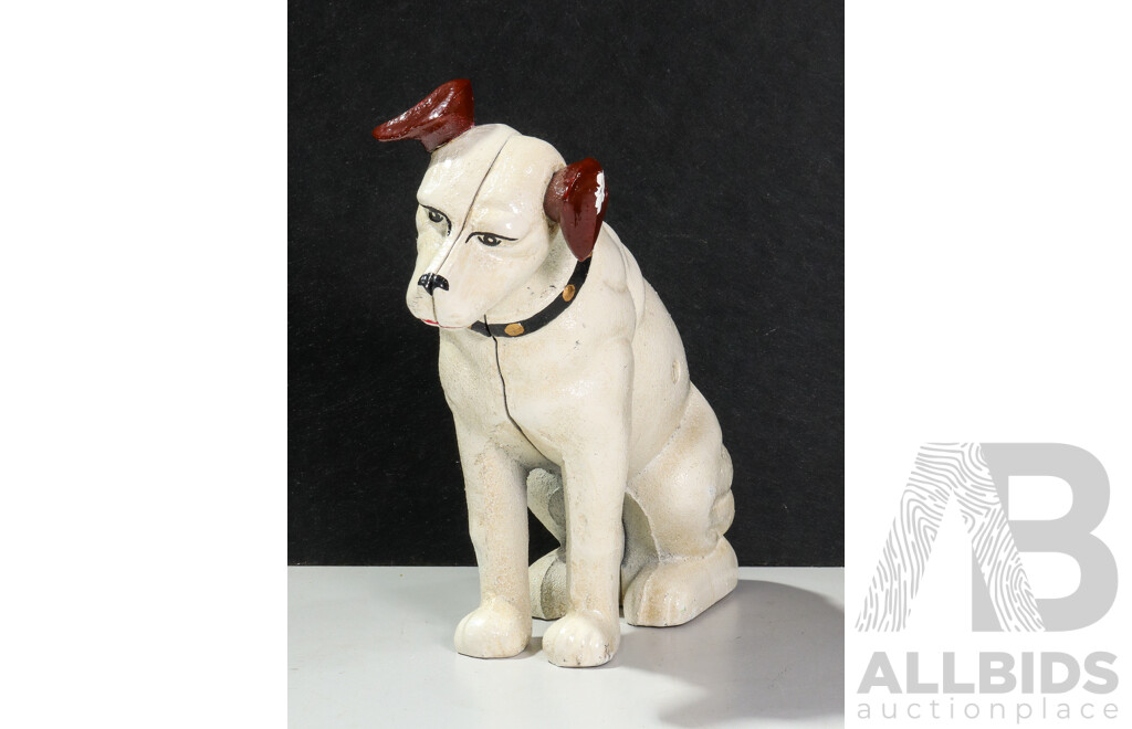 Reproduction Cast Iron Little Nipper Money Box