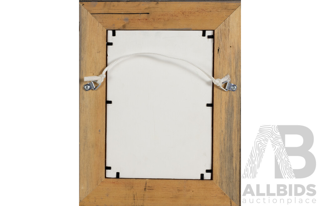 Pro Hart (20th Century, Australian, 1928-2006), Grasshopper, Coloured Etching, 30 x 24 cm (frame)