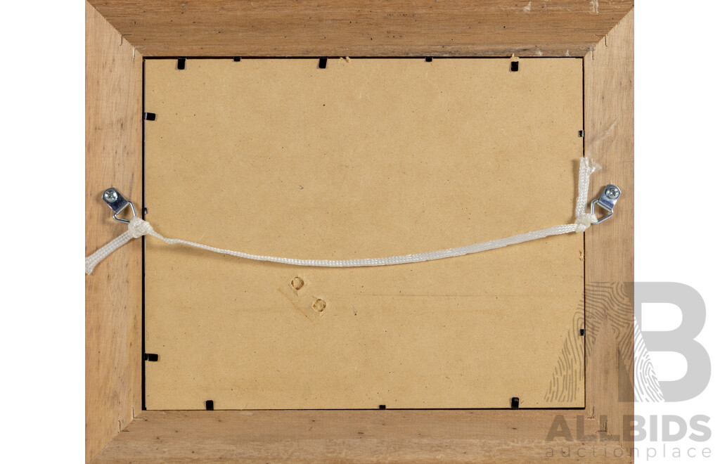 Pro Hart, (20th Century, Australian, 1928-2006), Ant, Hand Coloured Etching, 28 x 33 cm (frame)