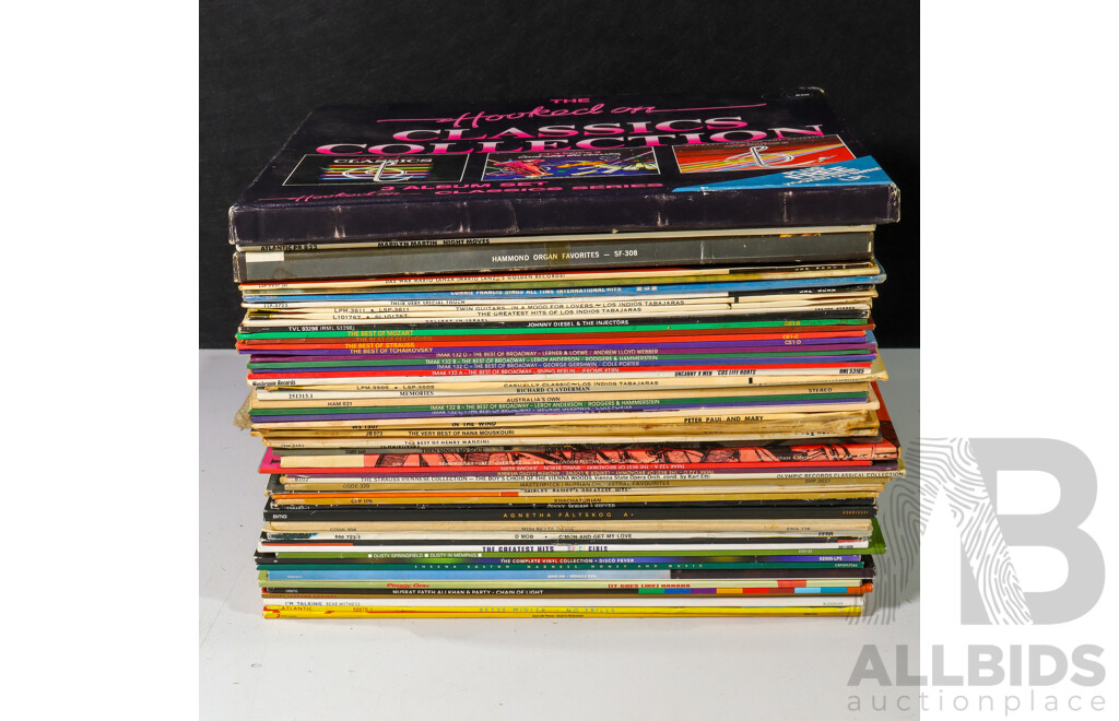 Collection of Vinyl Including The Human League - Dare, Kate Bush - The Kick Inside, Kate Ceberano - Bedroom Eyes and More