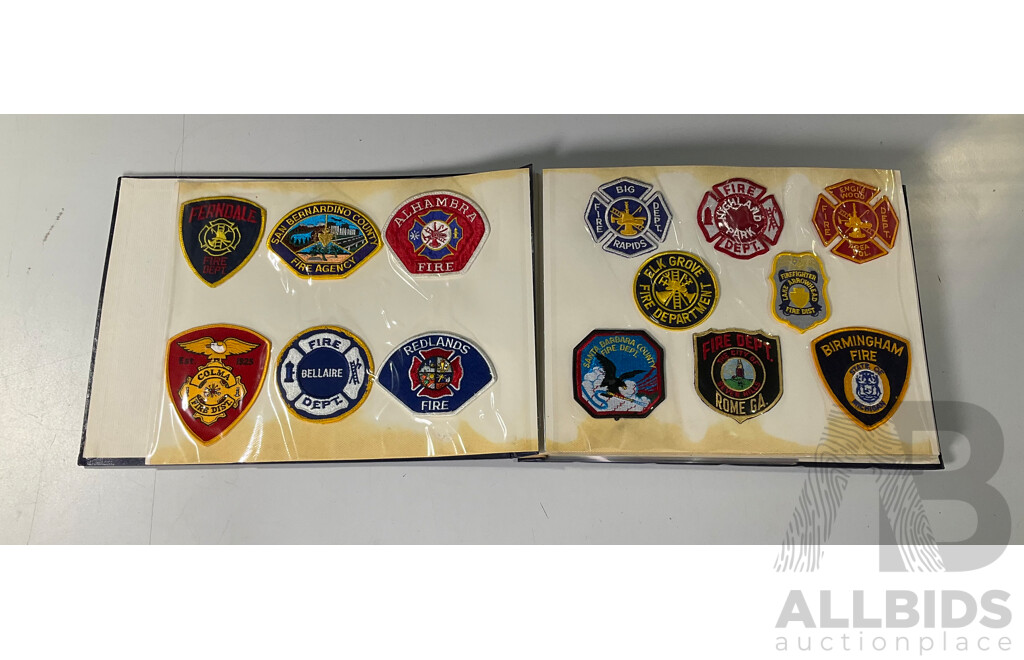 Large Collection of Service Patches Including From Police, Fire, Paramedic Department