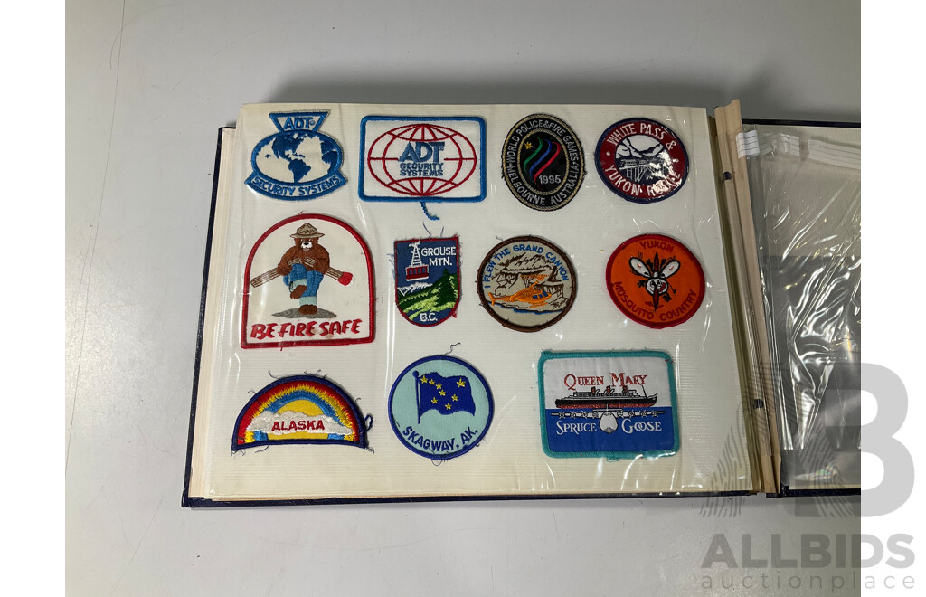 Large Collection of Service Patches Including From Police, Fire, Paramedic Department