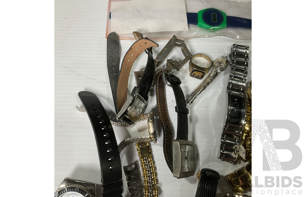 Large Collection of Watches
