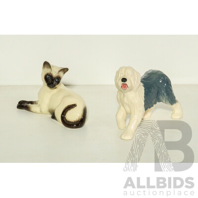 Collection of Two Beswick England Ceramic Figures