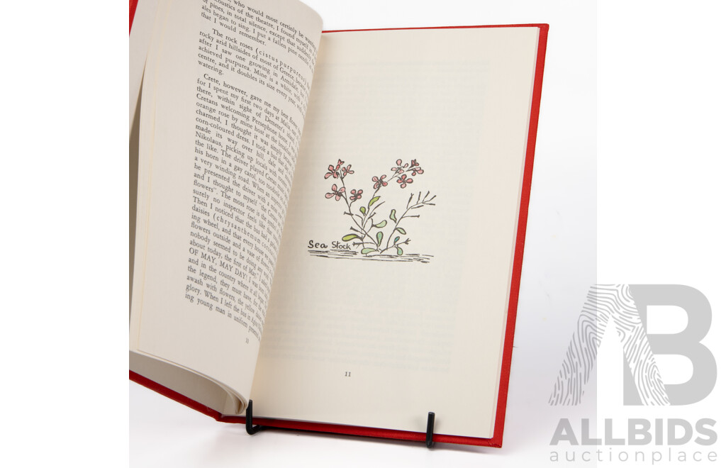 Enid Isaacs OAM, (20th Century, Australian, 1924-2015), Sufficient Wonder, Signed and Limited Edition Bound Book with Hand Coloured Illustrations