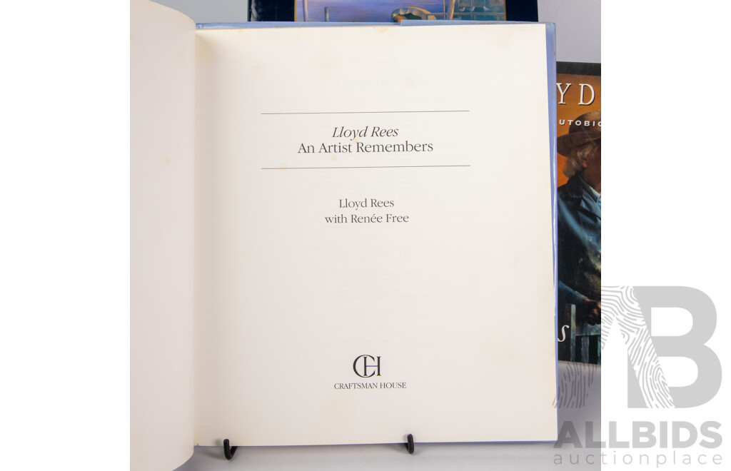 Lloyd Rees, (20th Century, Australian, 1895-1988), Group of Books on Lloyd Rees, Including Peaks & Valleys and Others (3)