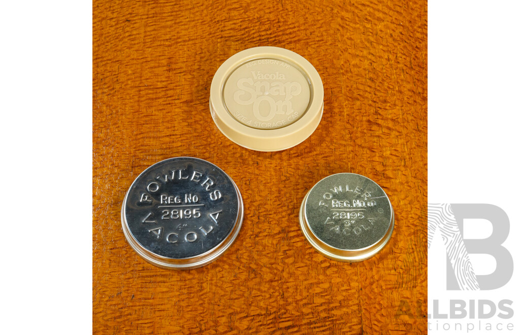 Nine Crates of Fowlers Glass Jars