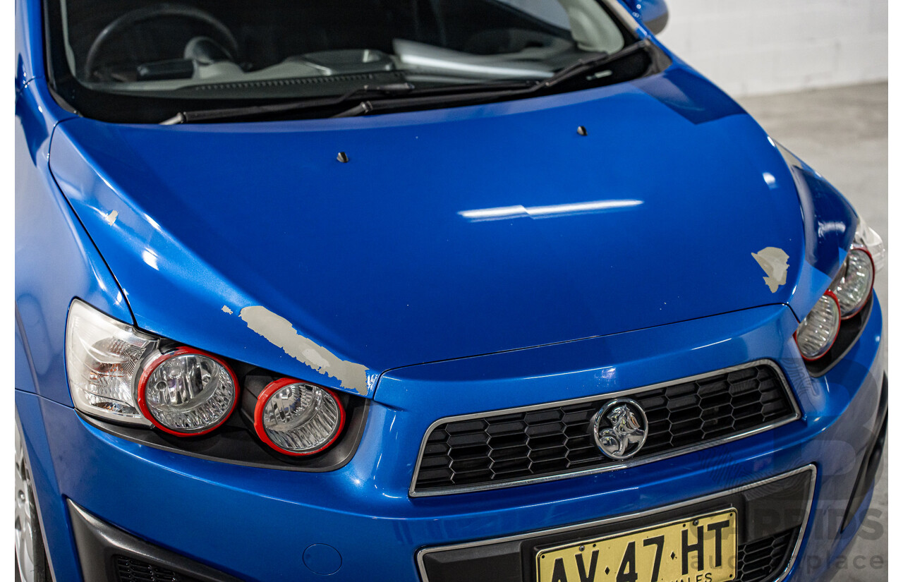 9/2012 Holden Barina TM 5d Hatchback Bocaray Blue Metallic 1.6L