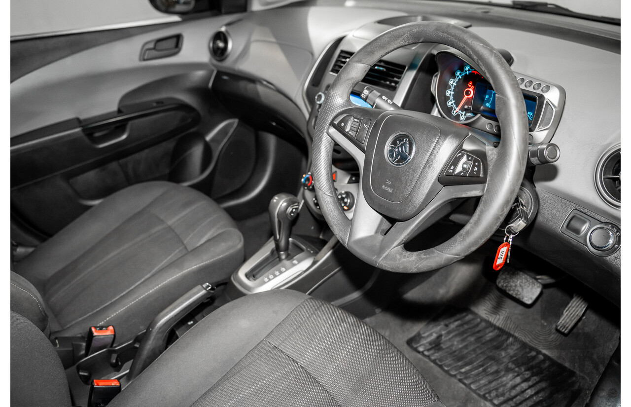 9/2012 Holden Barina TM 5d Hatchback Bocaray Blue Metallic 1.6L