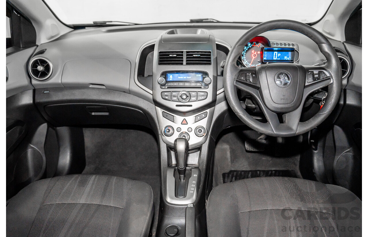 9/2012 Holden Barina TM 5d Hatchback Bocaray Blue Metallic 1.6L