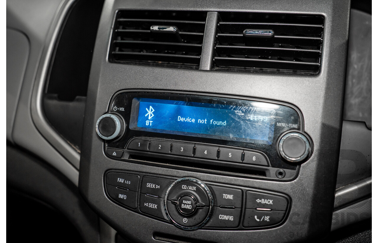 9/2012 Holden Barina TM 5d Hatchback Bocaray Blue Metallic 1.6L