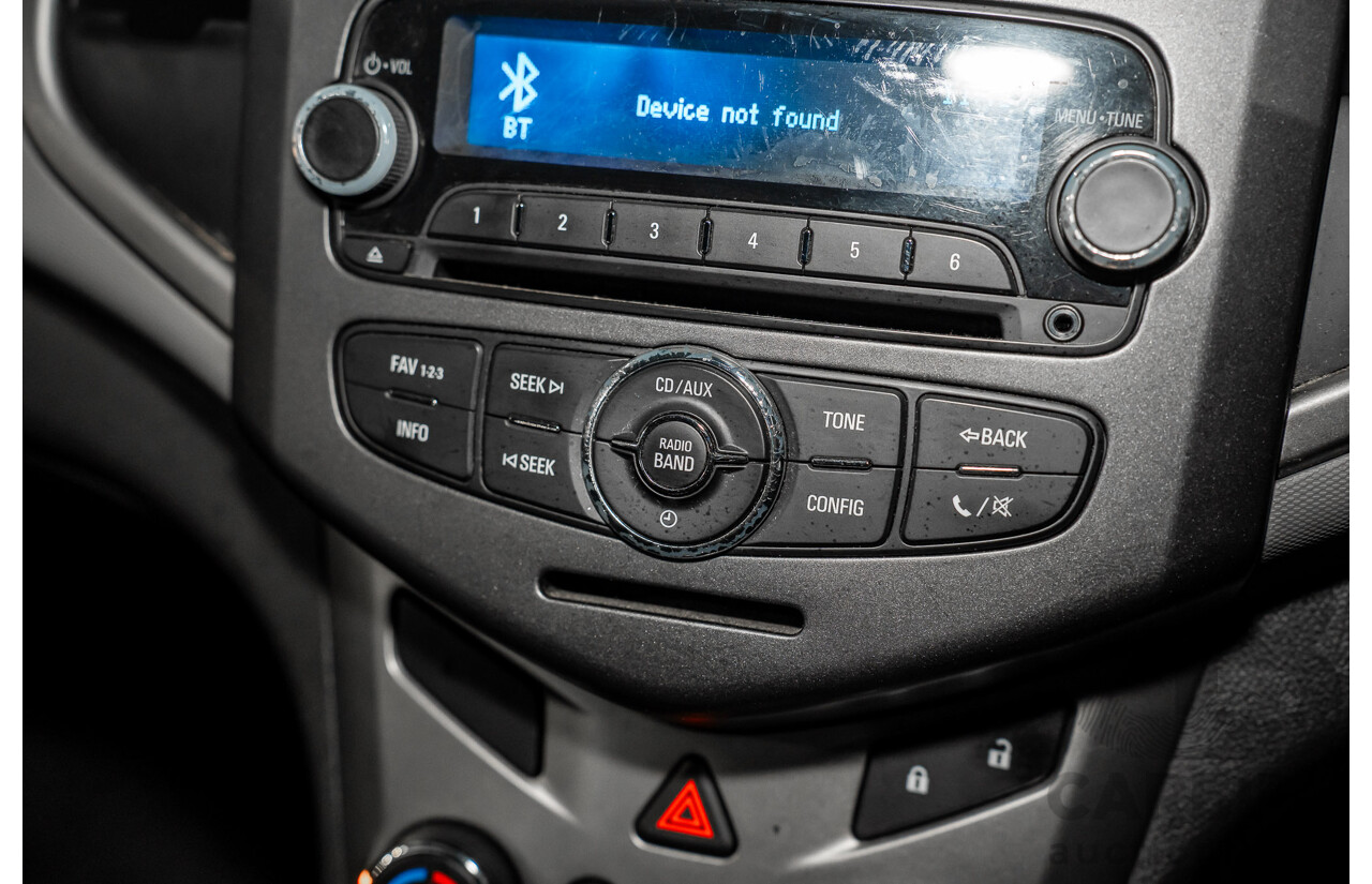 9/2012 Holden Barina TM 5d Hatchback Bocaray Blue Metallic 1.6L