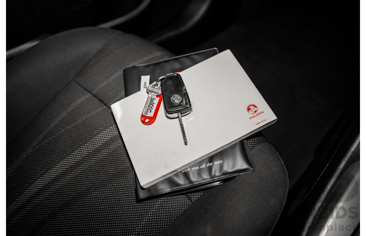 9/2012 Holden Barina TM 5d Hatchback Bocaray Blue Metallic 1.6L