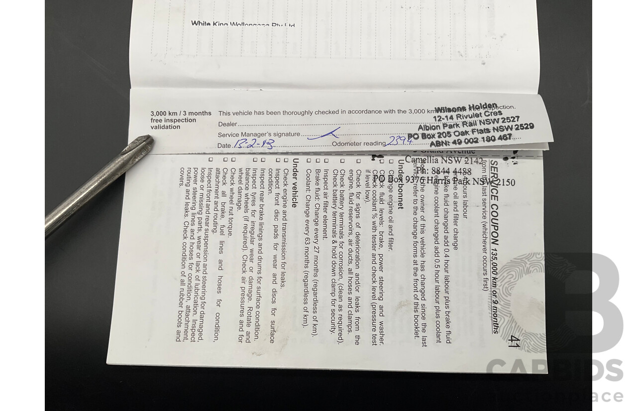 9/2012 Holden Barina TM 5d Hatchback Bocaray Blue Metallic 1.6L