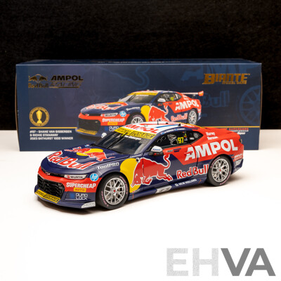 Biante 2023 Chevrolet Camaro ZL1 V8 Supercar Bathurst Winner #97 Shane Van Gisbergen/Ritchie Stanaway RedBull / Ampol Racing 1:18 Scale