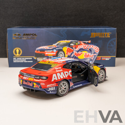 Biante 2023 Chevrolet Camaro ZL1 V8 Supercar Bathurst Winner #97 Shane Van Gisbergen/Ritchie Stanaway RedBull / Ampol Racing 1:18 Scale