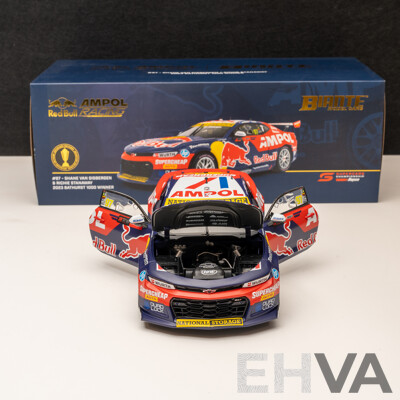 Biante 2023 Chevrolet Camaro ZL1 V8 Supercar Bathurst Winner #97 Shane Van Gisbergen/Ritchie Stanaway RedBull / Ampol Racing 1:18 Scale