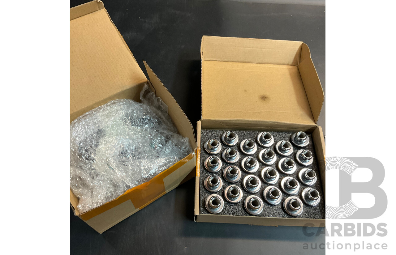 Clock Spring Replacement for Nissan Navara D40 VSK (25560-EC44D 25560-EC48D) and 24 X Wheels Nut ( 12x1.5mm)