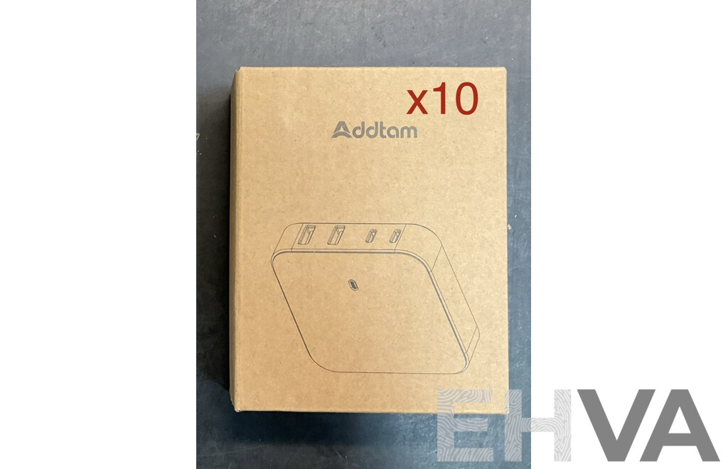 Addtam 100W Desktop GaN Charger - Lot of 10