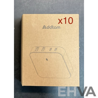 Addtam 100W Desktop GaN Charger - Lot of 10