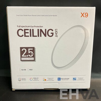 Full Spectrum Eye Protection Ceiling Light - White /Two-tone 8W+8W - Lot of 9