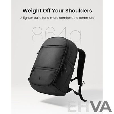 Tomtoc 16-inch Laptop Backpack - Black - Lot of 5 - Estimated Total $700